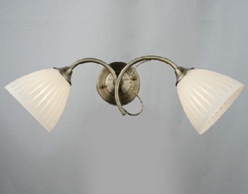 Бра двухрожковое Мелодия Света Е27 Бронза картинка 